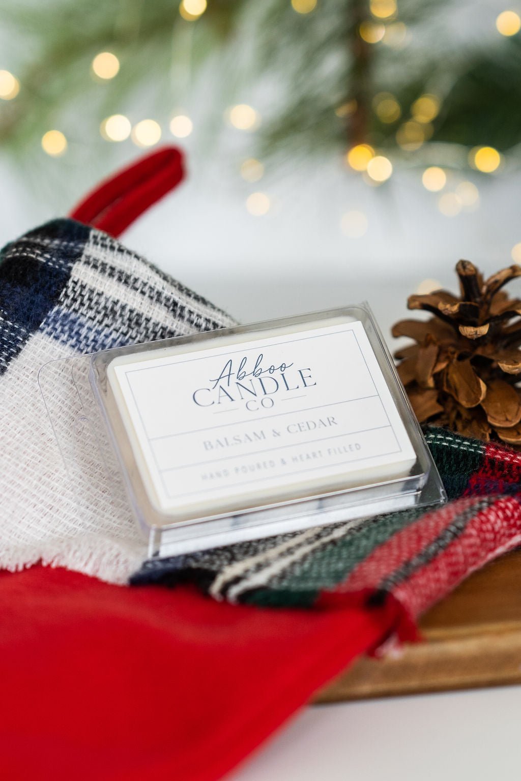 Balsam and Cedar Soy Wax Melts - Abboo Candle Co® Wholesale