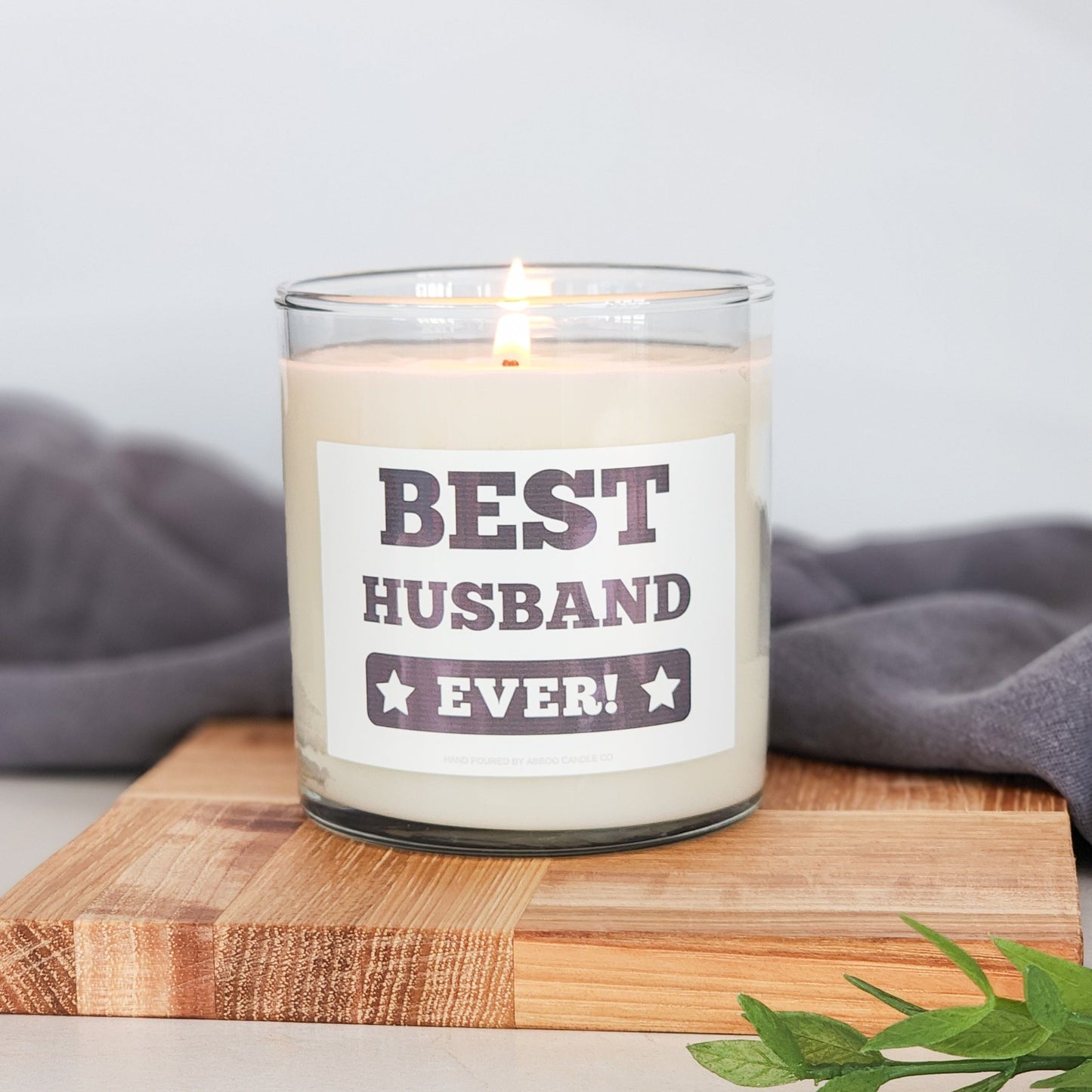 Best Husband Ever Soy Tumbler Candle - Abboo Candle Co® Wholesale