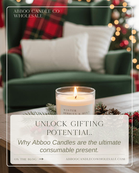 Unlock Gifting Potential: Why Abboo Candles are the Ultimate Consumable Present - Abboo Candle Co® Wholesale