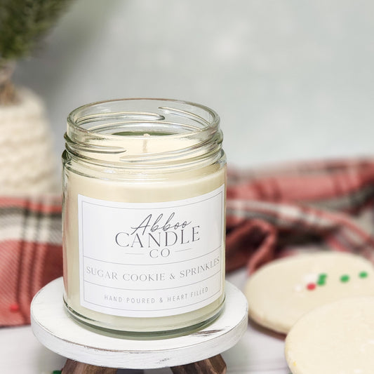 Sugar Cookie and Sprinkles Single Wick Soy Candle