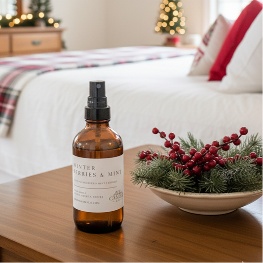 Winter Berries and Mint Room Spray
