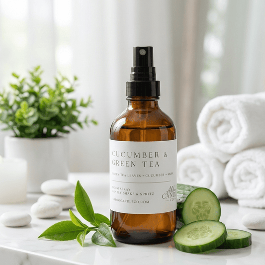 Cucumber and Green Tea Room Spray - Abboo Candle Co® Wholesale