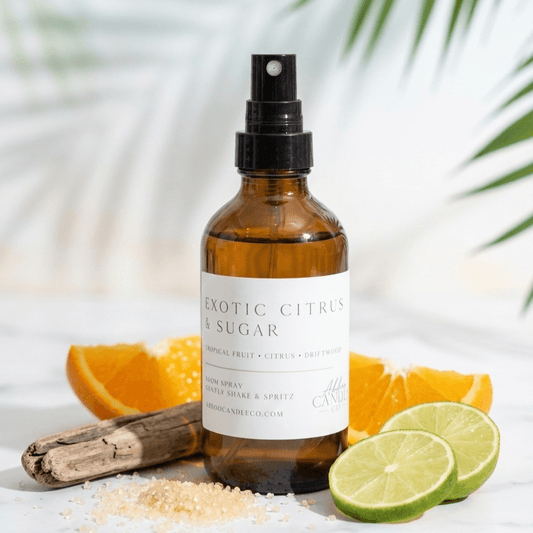 Exotic Citrus and Sugar Room Spray - Abboo Candle Co® Wholesale