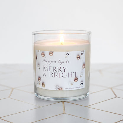 Merry and Bright Soy Candle - Abboo Candle Co® Wholesale