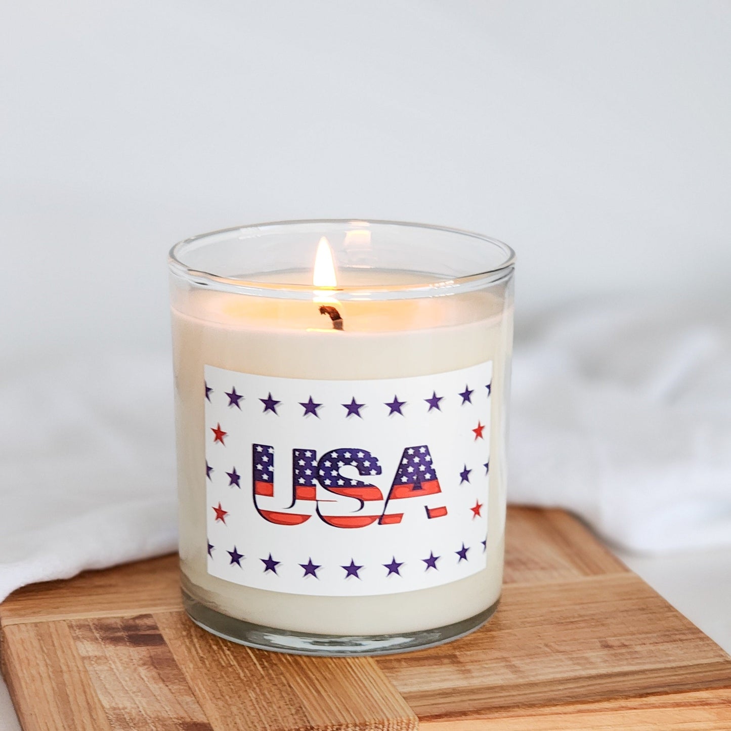 Patriotic USA Tumbler Soy Candle - Abboo Candle Co® Wholesale