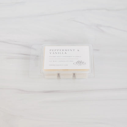 Peppermint and Vanilla Soy Wax Melts - Abboo Candle Co® Wholesale