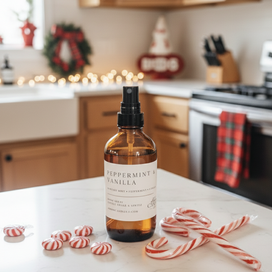 Peppermint and Vanilla Room Spray