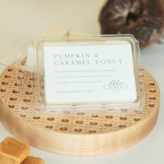 Pumpkin and Caramel Donut Soy Wax Melts - Abboo Candle Co® Wholesale