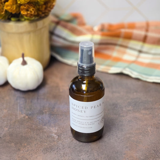 Spiced Pear and Honey Room Spray - Abboo Candle Co® Wholesale