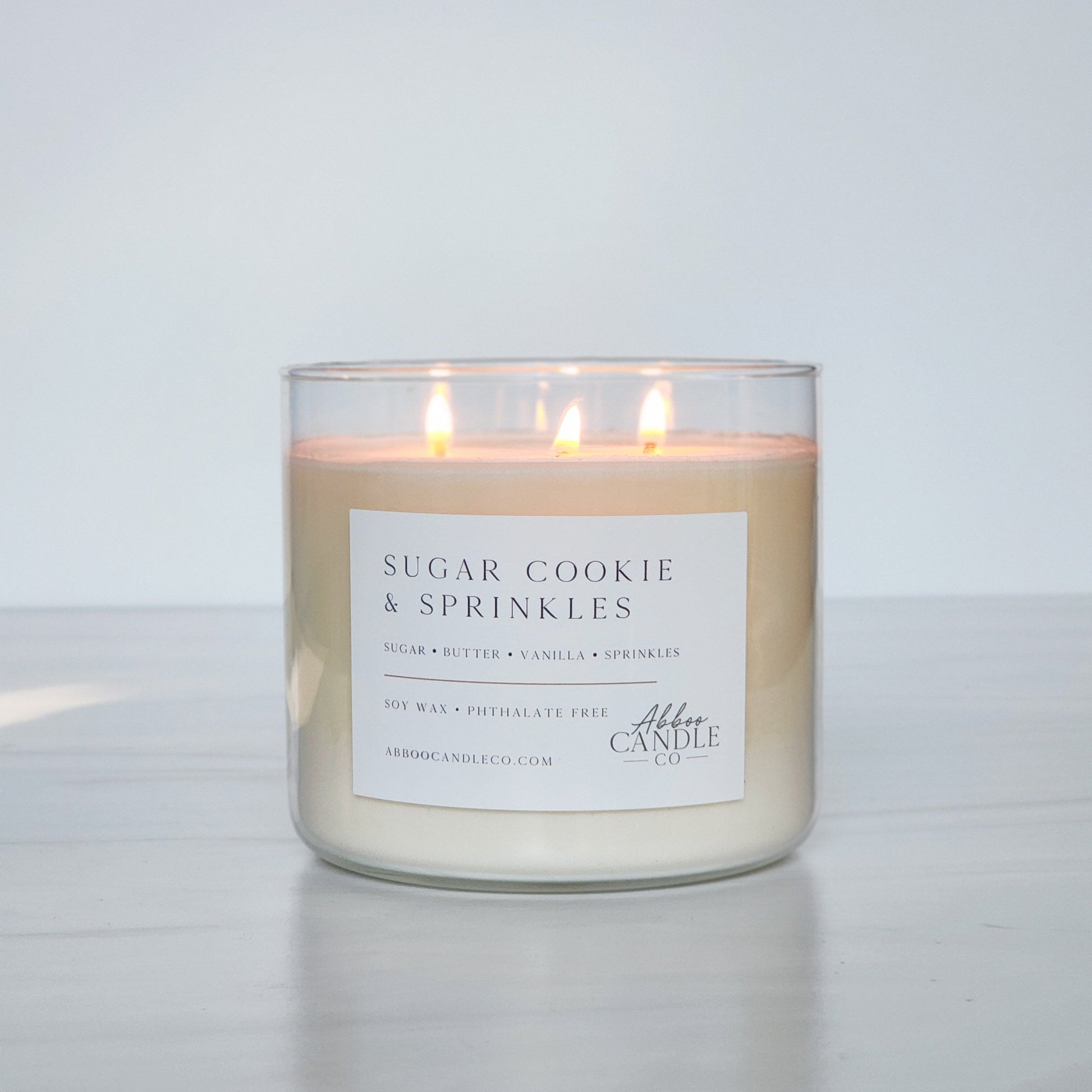 Sugar Cookie and Spinkles 3 - Wick Soy Candle - Abboo Candle Co® Wholesale