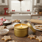 Sugar Cookie and Sprinkles Gold Tin Candle - Abboo Candle Co® Wholesale