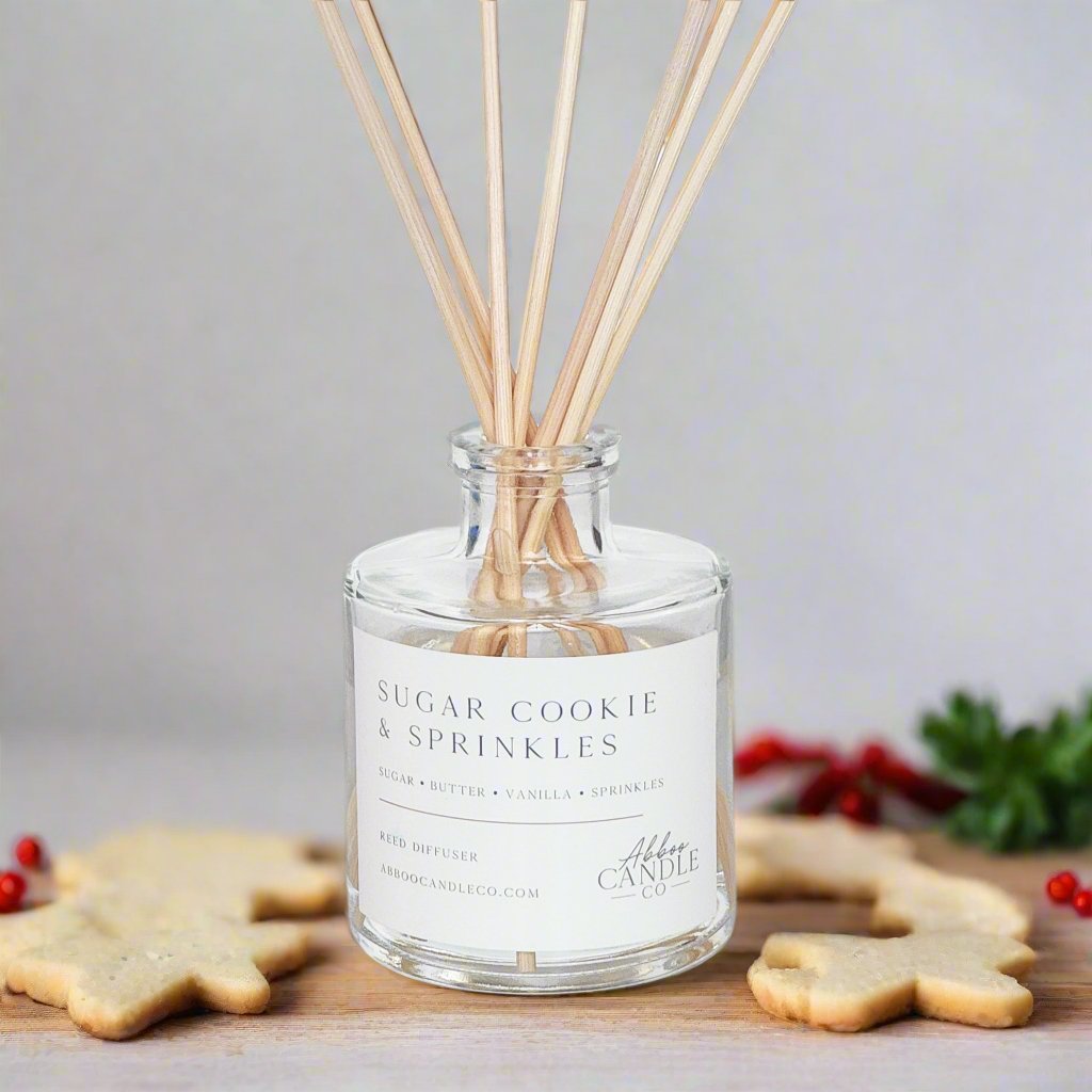 Sugar Cookie and Sprinkles Reed Diffuser - Abboo Candle Co® Wholesale
