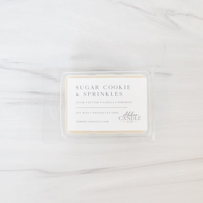 Sugar Cookie and Sprinkles Soy Wax Melts - Abboo Candle Co® Wholesale