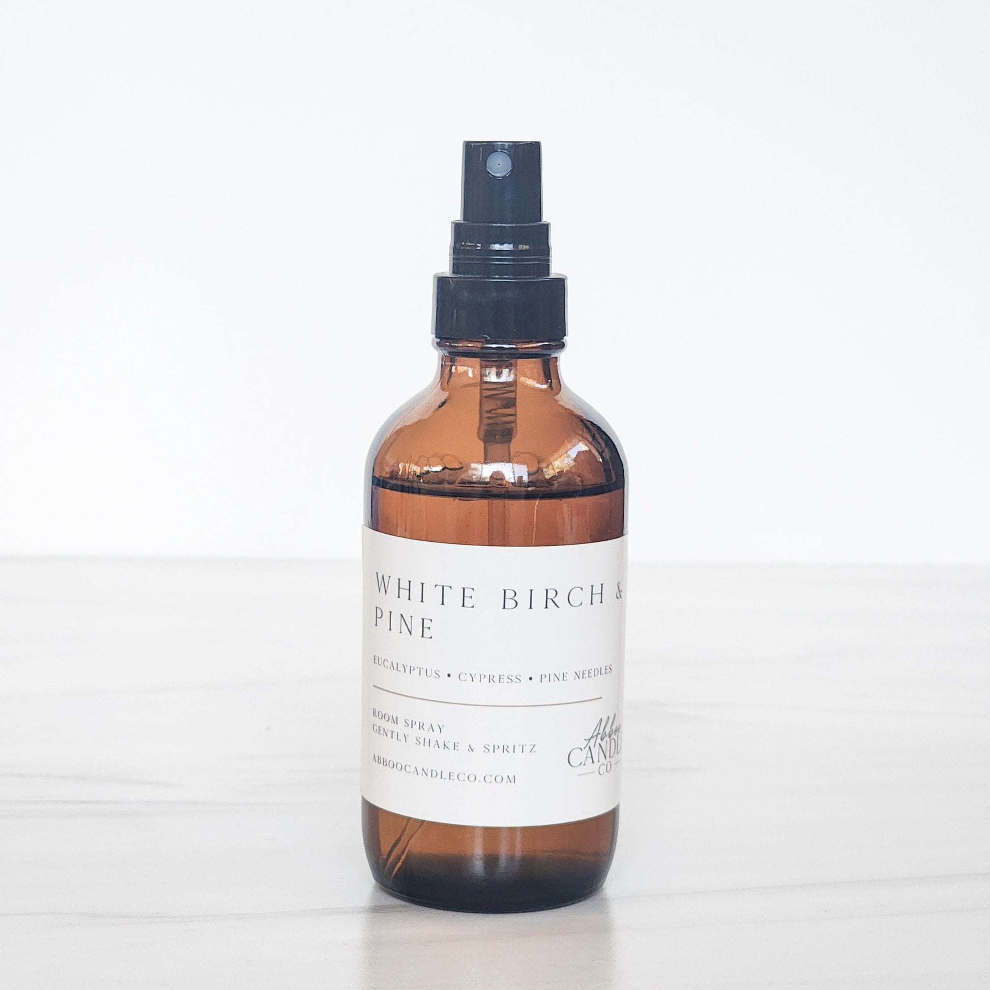 White Birch and Pine Room Spray - Abboo Candle Co® Wholesale