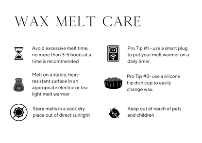 White Birch and Pine Soy Wax Melts - Abboo Candle Co® Wholesale