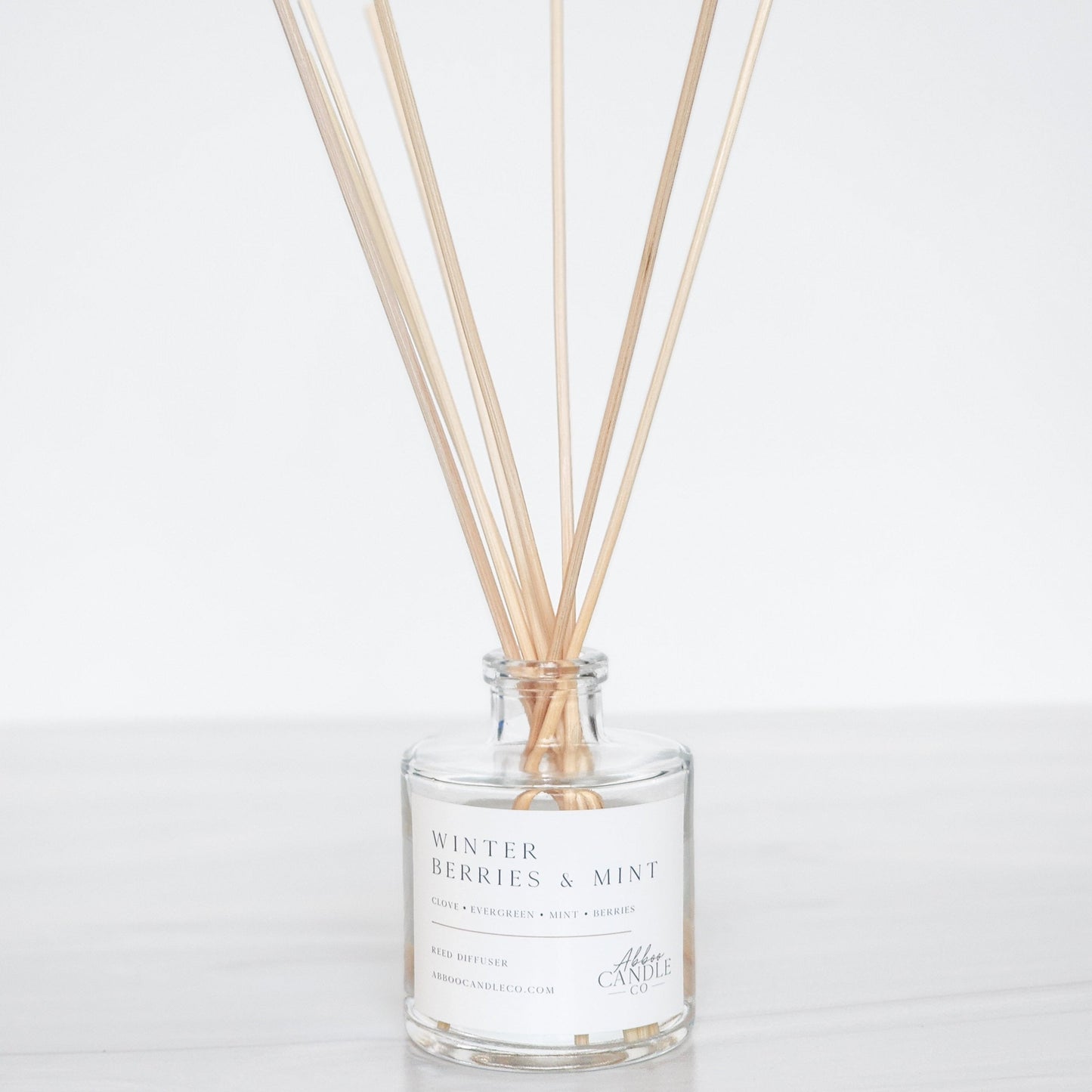 Winter Berries and Mint Reed Diffuser - Abboo Candle Co® Wholesale