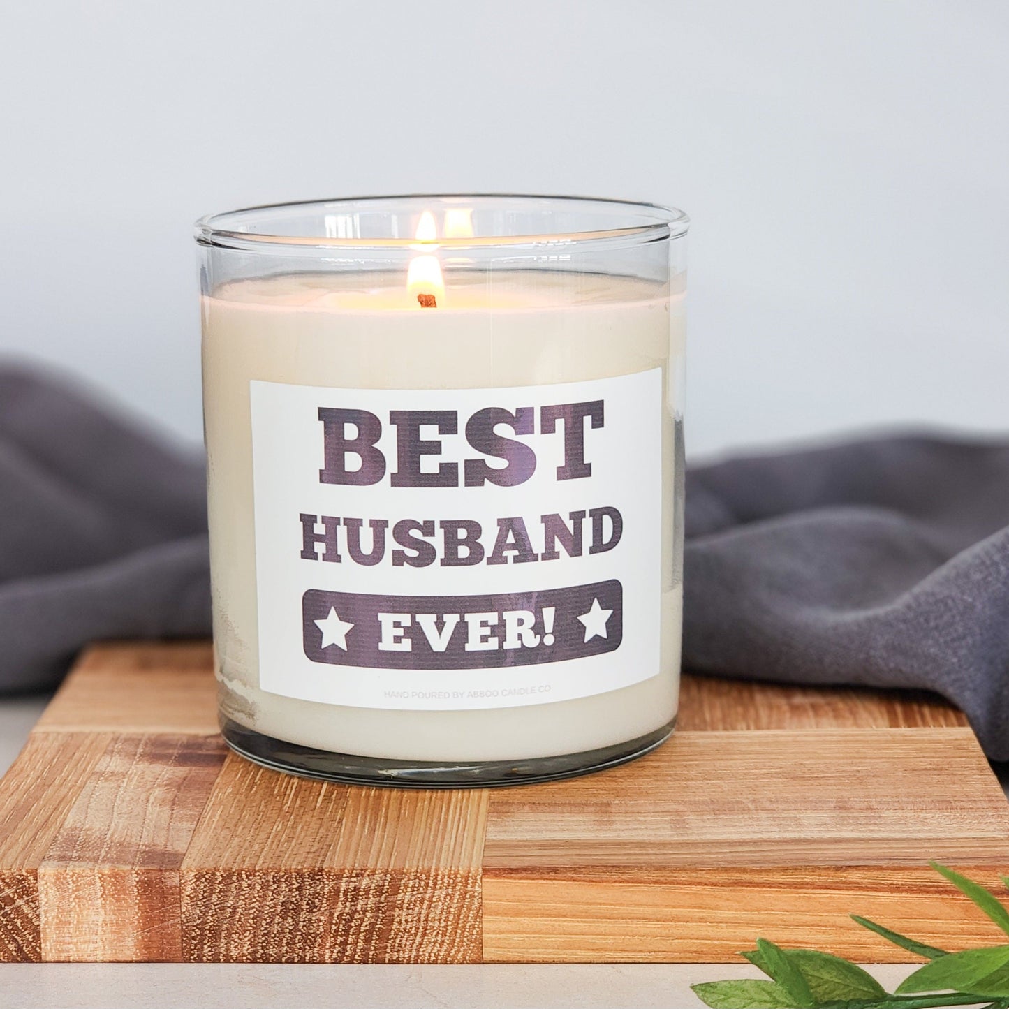 Best Husband Ever Soy Tumbler Candle - Abboo Candle Co® Wholesale