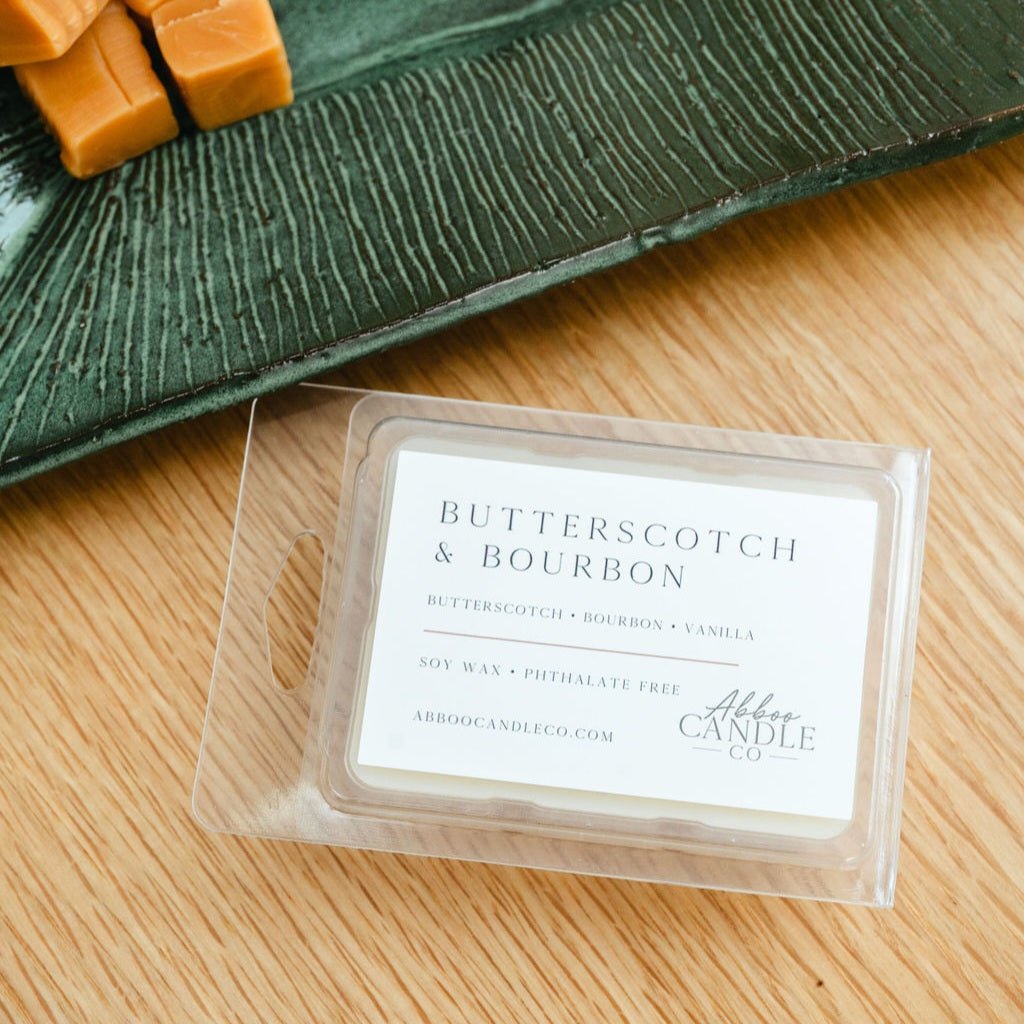Butterscotch and Bourbon Soy Wax Melts - Abboo Candle Co® Wholesale