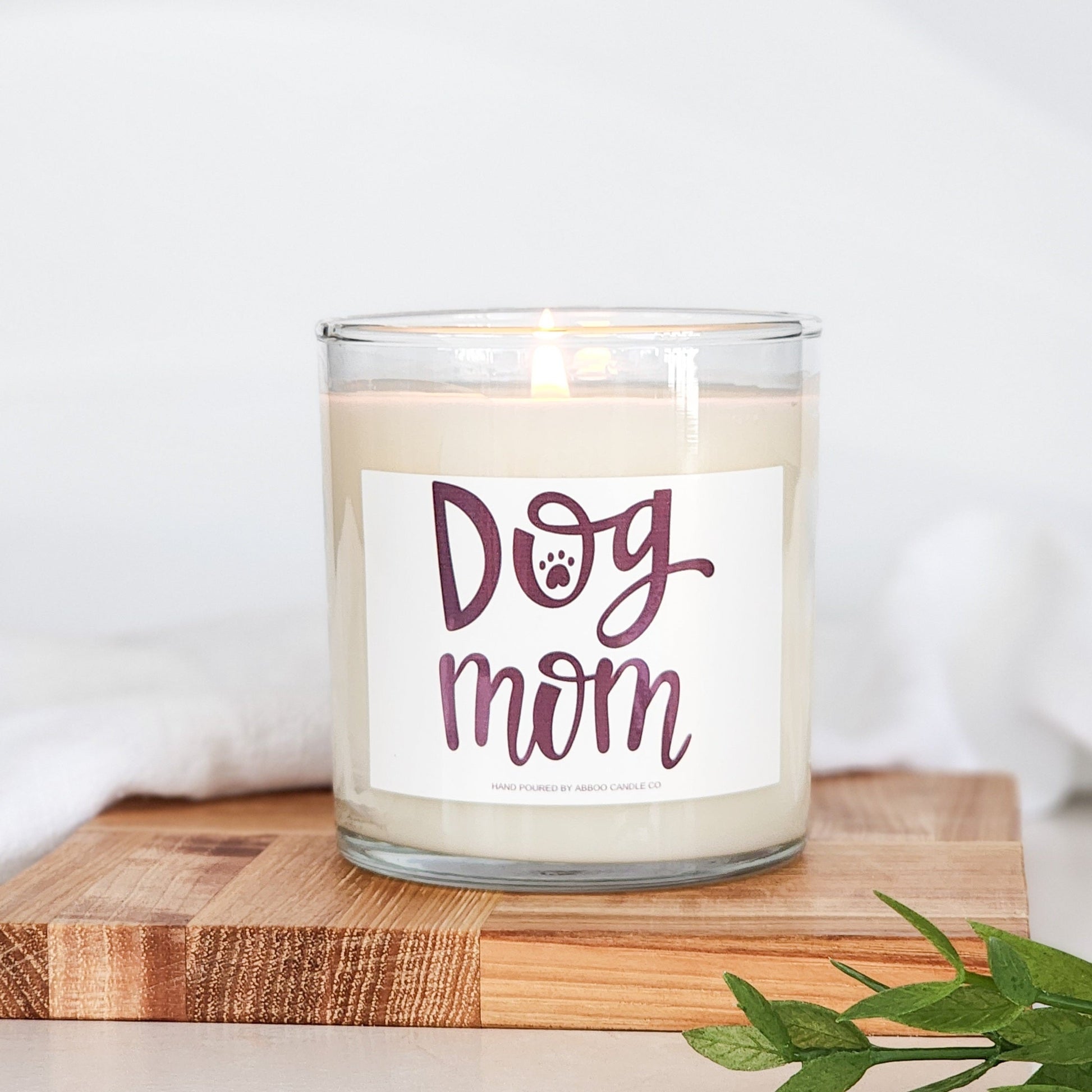 Dog Mom Soy Tumbler Candle - Abboo Candle Co® Wholesale