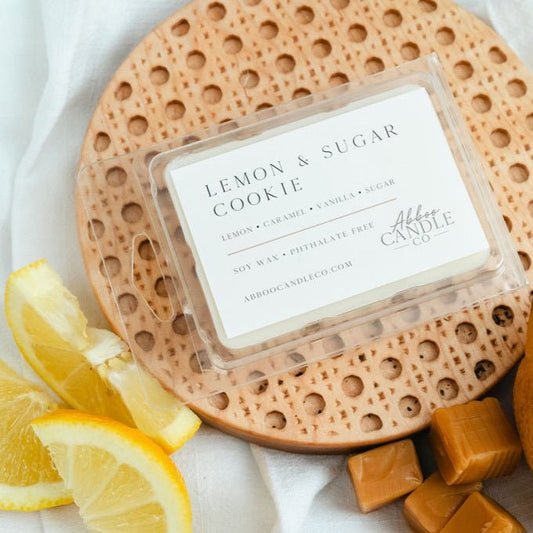 Lemon and Sugar Cookie Soy Wax Melts - Abboo Candle Co® Wholesale